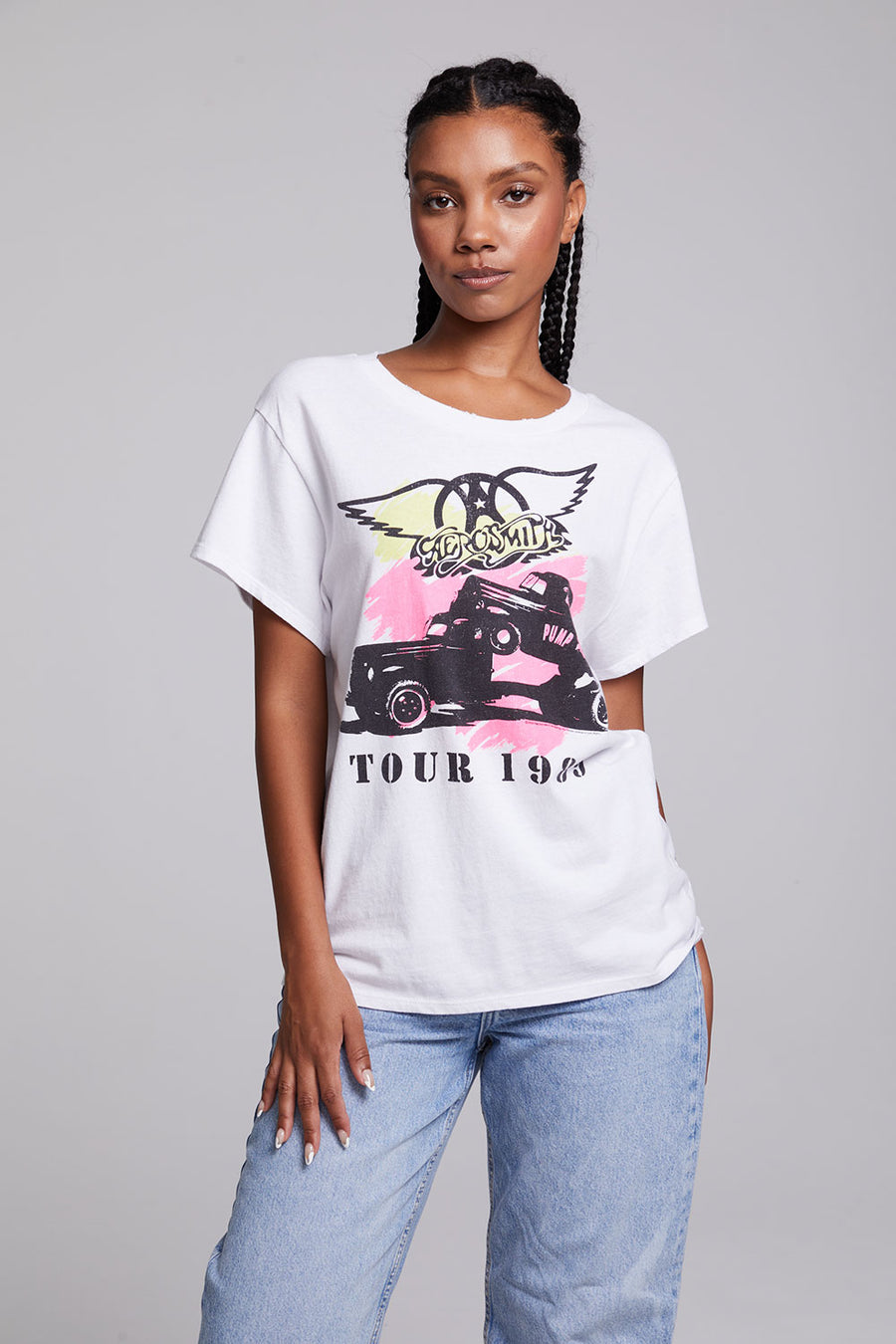 Aerosmith Pump Tour Tee WOMENS chaserbrand