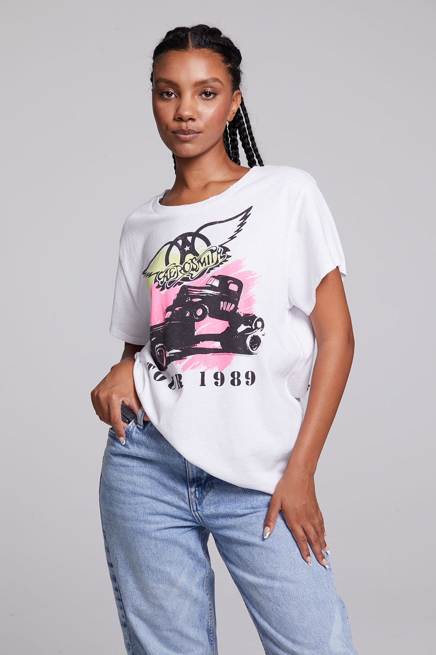 Aerosmith Pump Tour Tee WOMENS chaserbrand