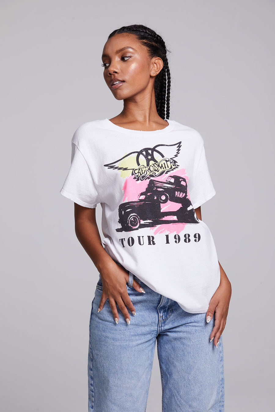 Aerosmith Pump Tour Tee WOMENS chaserbrand