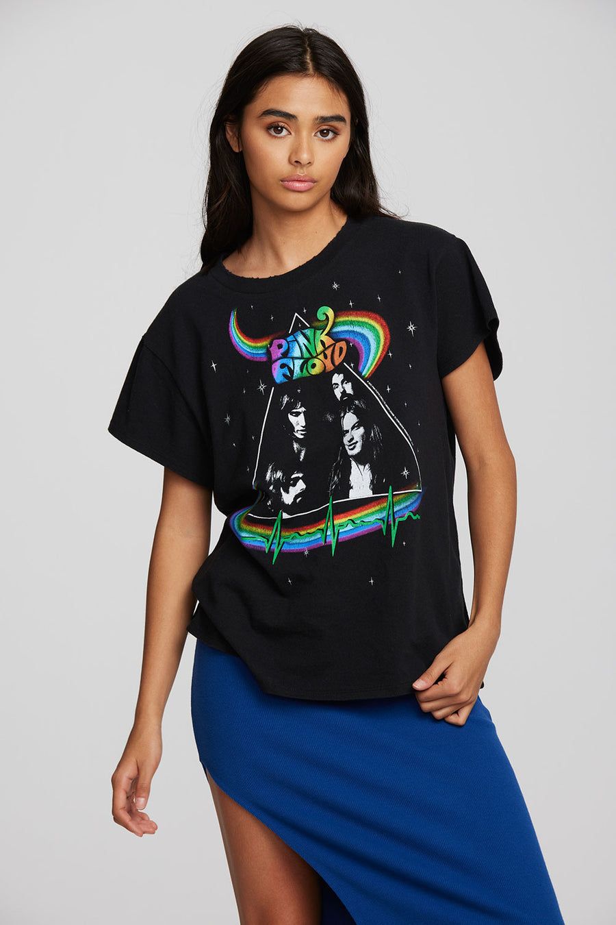 Pink Floyd - Rainbow Dark Side of the Moon Womens chaserbrand