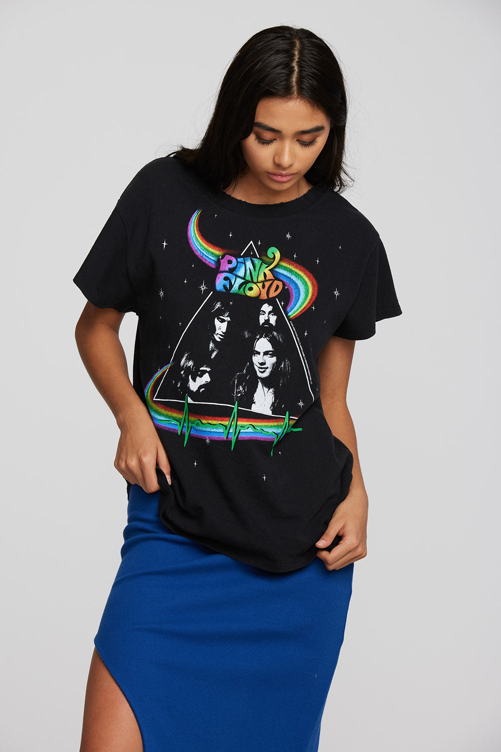Pink Floyd - Rainbow Dark Side of the Moon Womens chaserbrand