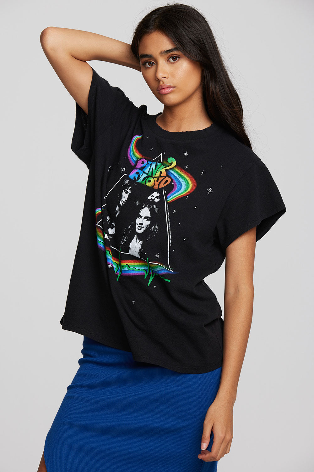 Pink Floyd - Rainbow Dark Side of the Moon Womens chaserbrand