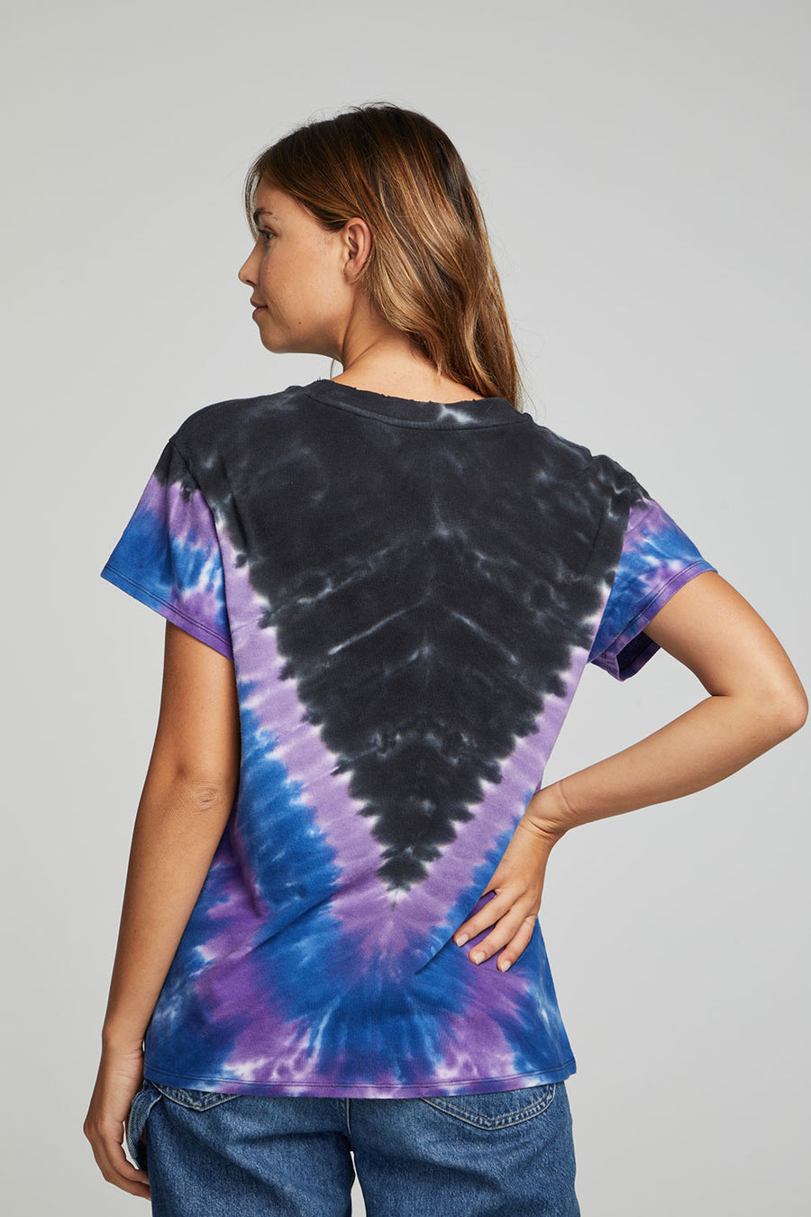 Pink Floyd - Tie Dye Dark Side of the Moon WOMENS chaserbrand