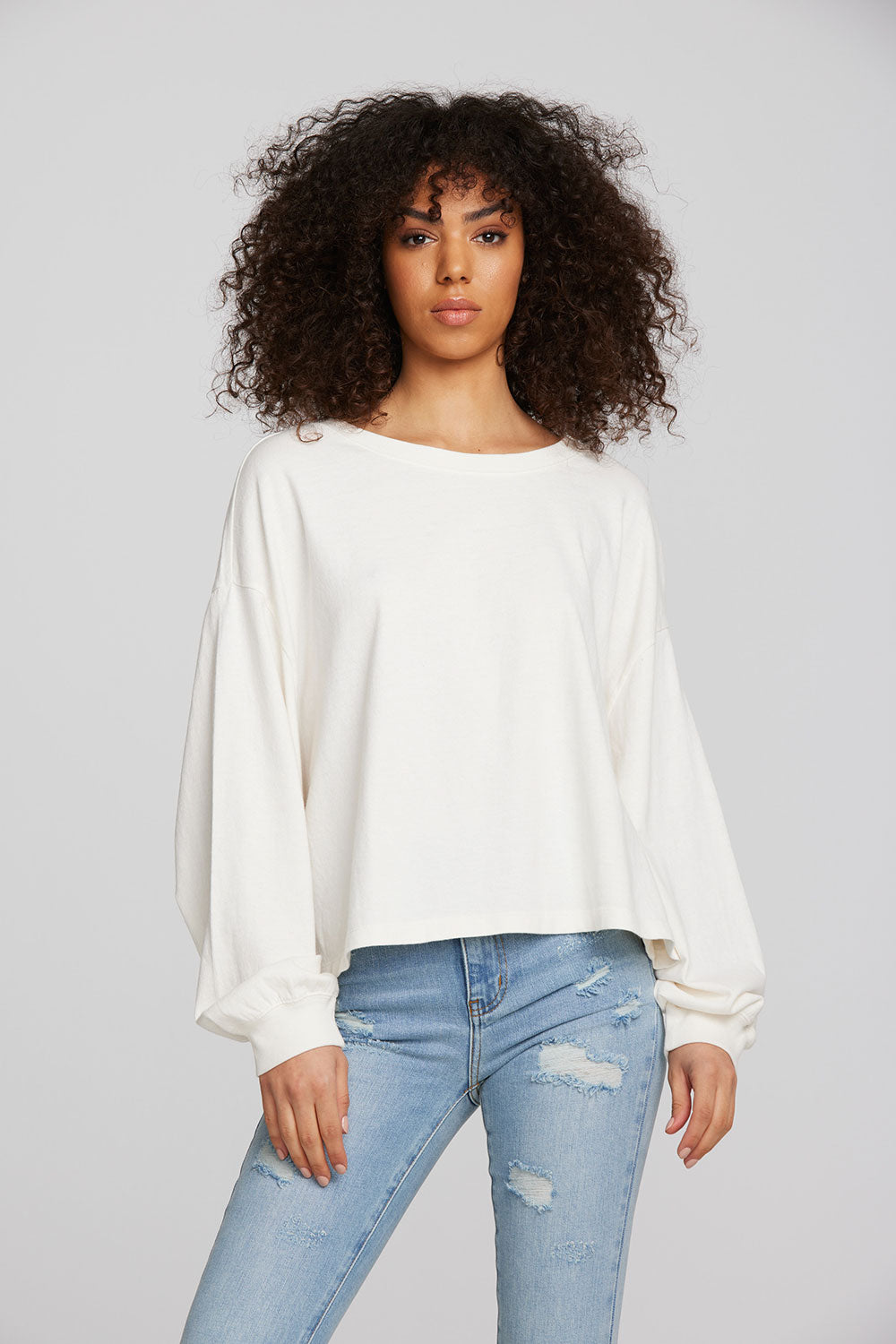 Coast Cotton Jersey Long Sleeve Tee Womens chaserbrand