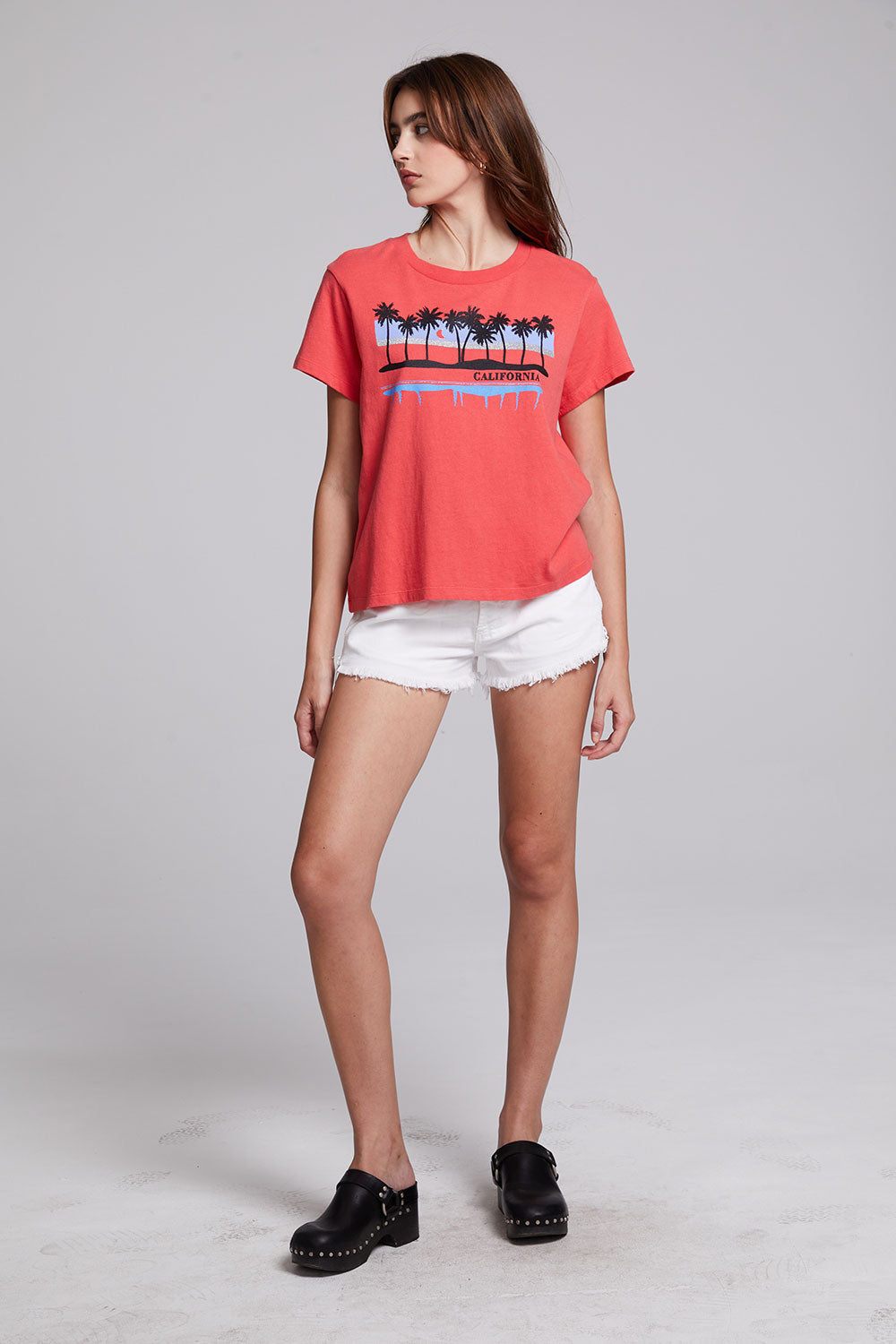 California Palm Tee WOMENS chaserbrand