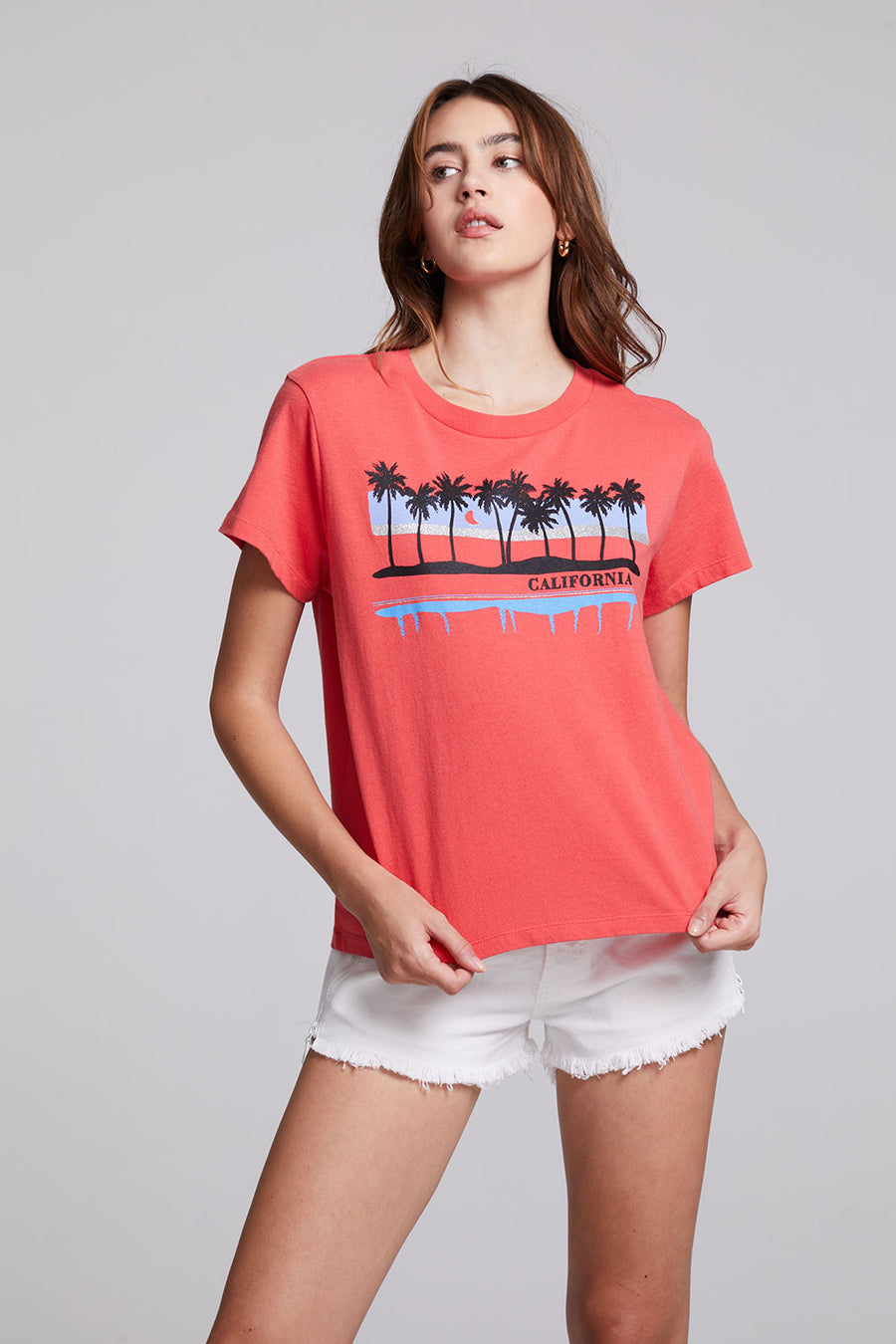 California Palm Tee WOMENS chaserbrand
