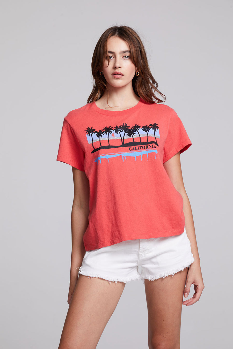 California Palm Tee WOMENS chaserbrand