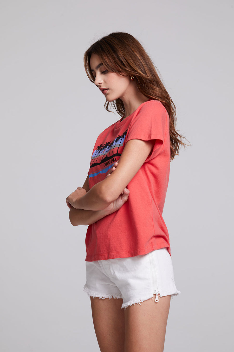 California Palm Tee WOMENS chaserbrand