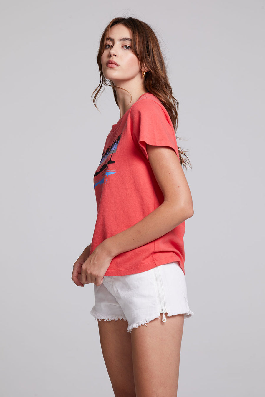 California Palm Tee WOMENS chaserbrand