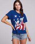 Stars & Stripes Tee WOMENS chaserbrand