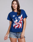 Stars & Stripes Tee WOMENS chaserbrand