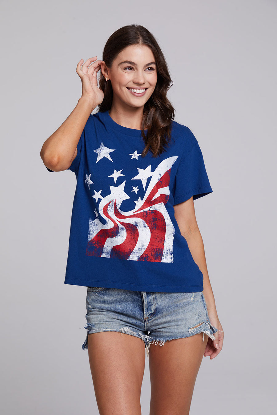 Stars & Stripes Tee WOMENS chaserbrand