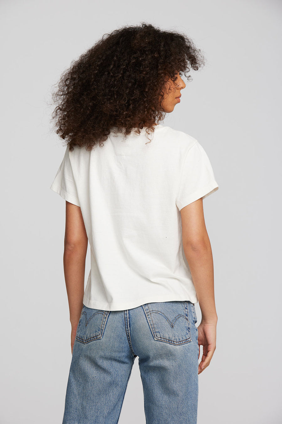 Coast Cotton Jersey Oversized Crew Neck Tee Womens chaserbrand