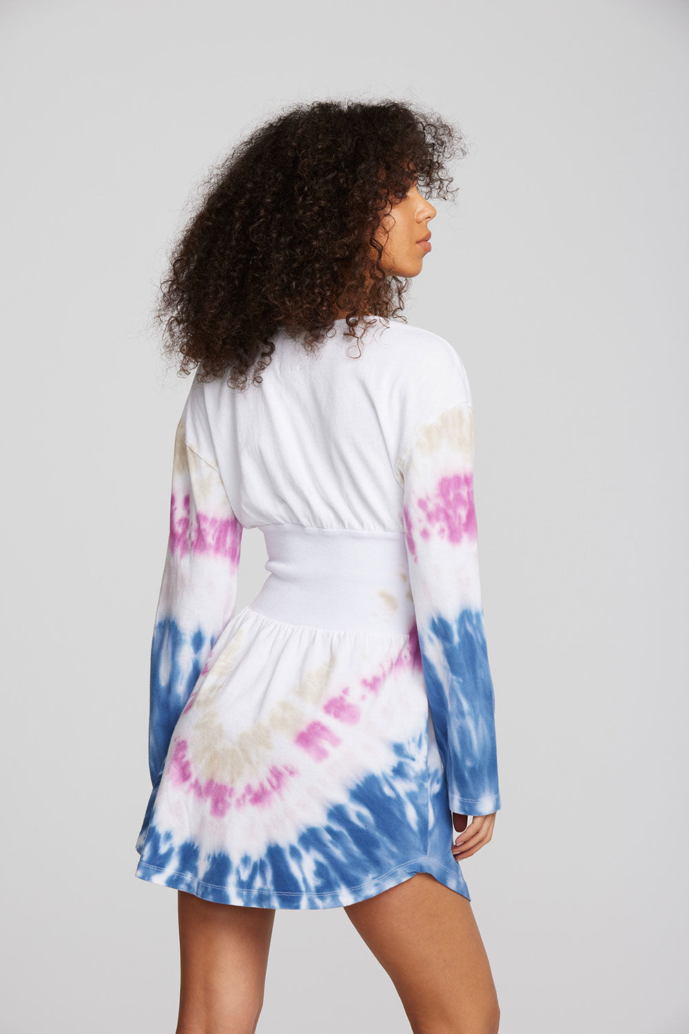 Coast Cotton Jersey Long Sleeve Mini Dress Womens chaserbrand