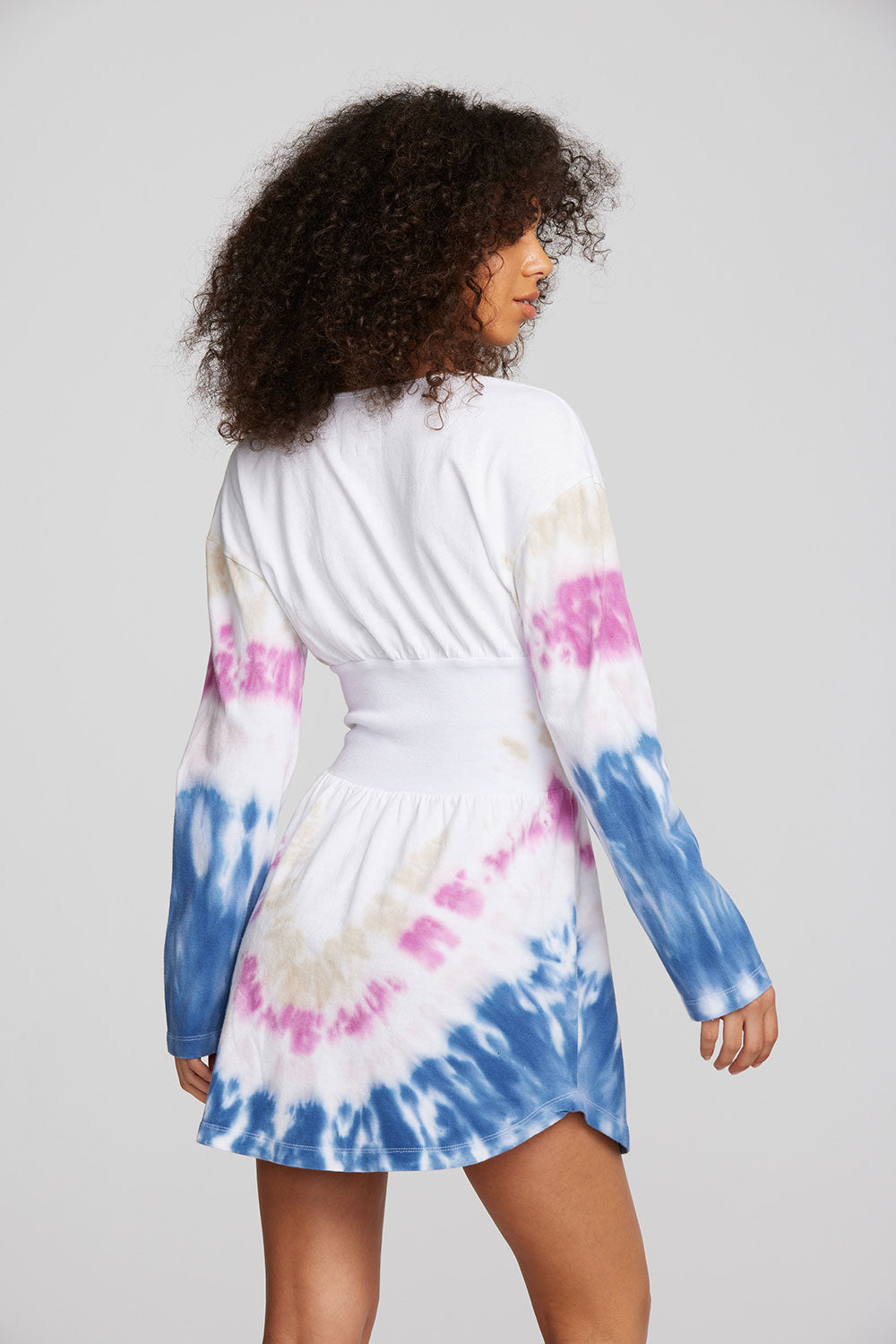 Coast Cotton Jersey Long Sleeve Mini Dress Womens chaserbrand