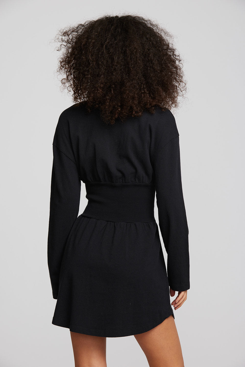 Coast Cotton Jersey Long Sleeve Mini Dress Womens chaserbrand