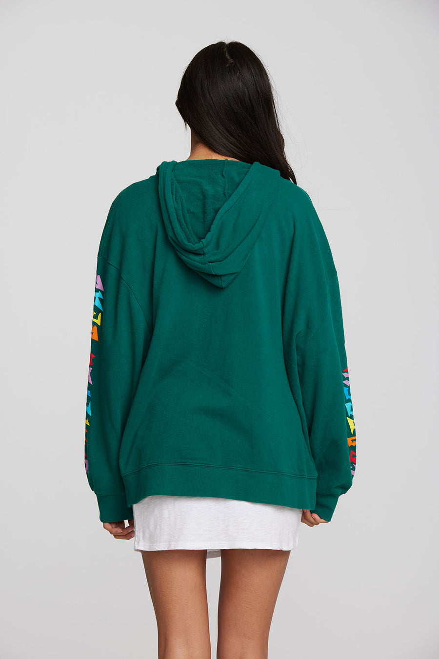 Grateful Dead - Rainbow Bolt Zip Up Womens chaserbrand