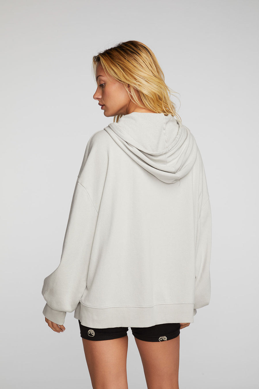 Cotton Fleece Zip Up Hoodie Womens chaserbrand