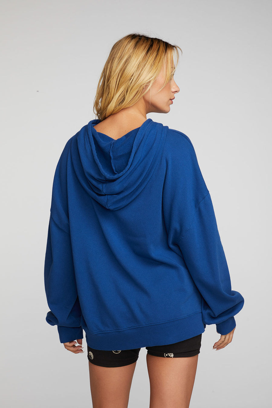 Cotton Fleece Zip Up Hoodie Womens chaserbrand