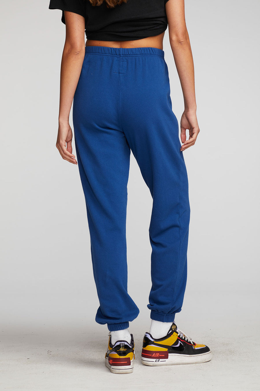Cotton Fleece Joggers with Elastic Wasit And Leg Opening Womens chaserbrand