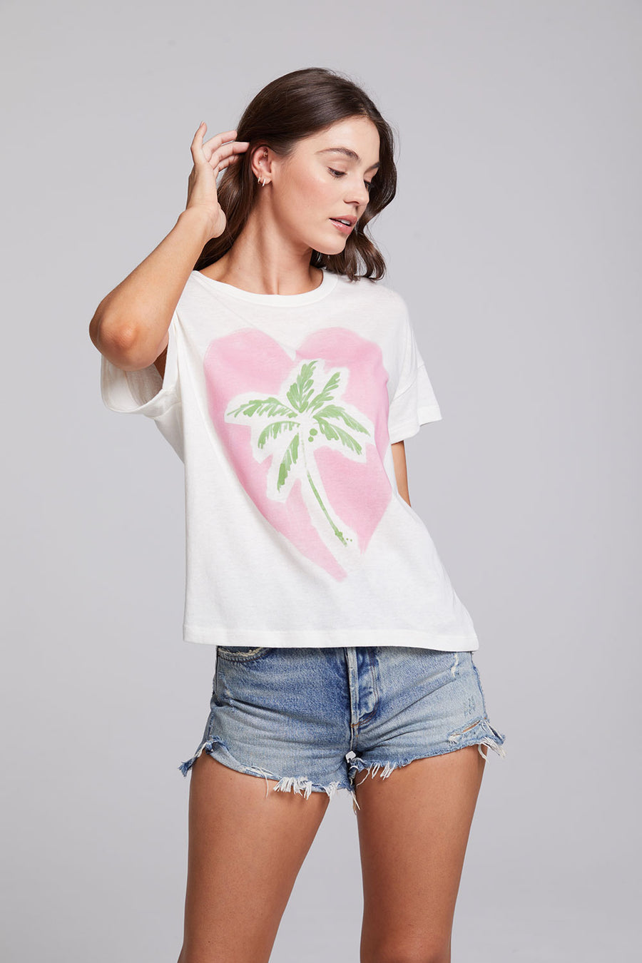 Heart Palm Tree WOMENS chaserbrand