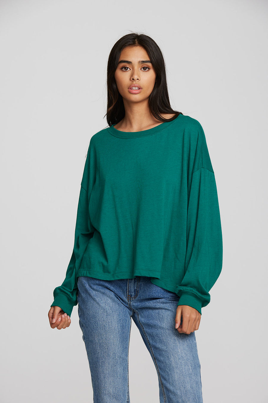 Bella Jersey Long Sleeve Tee Womens chaserbrand