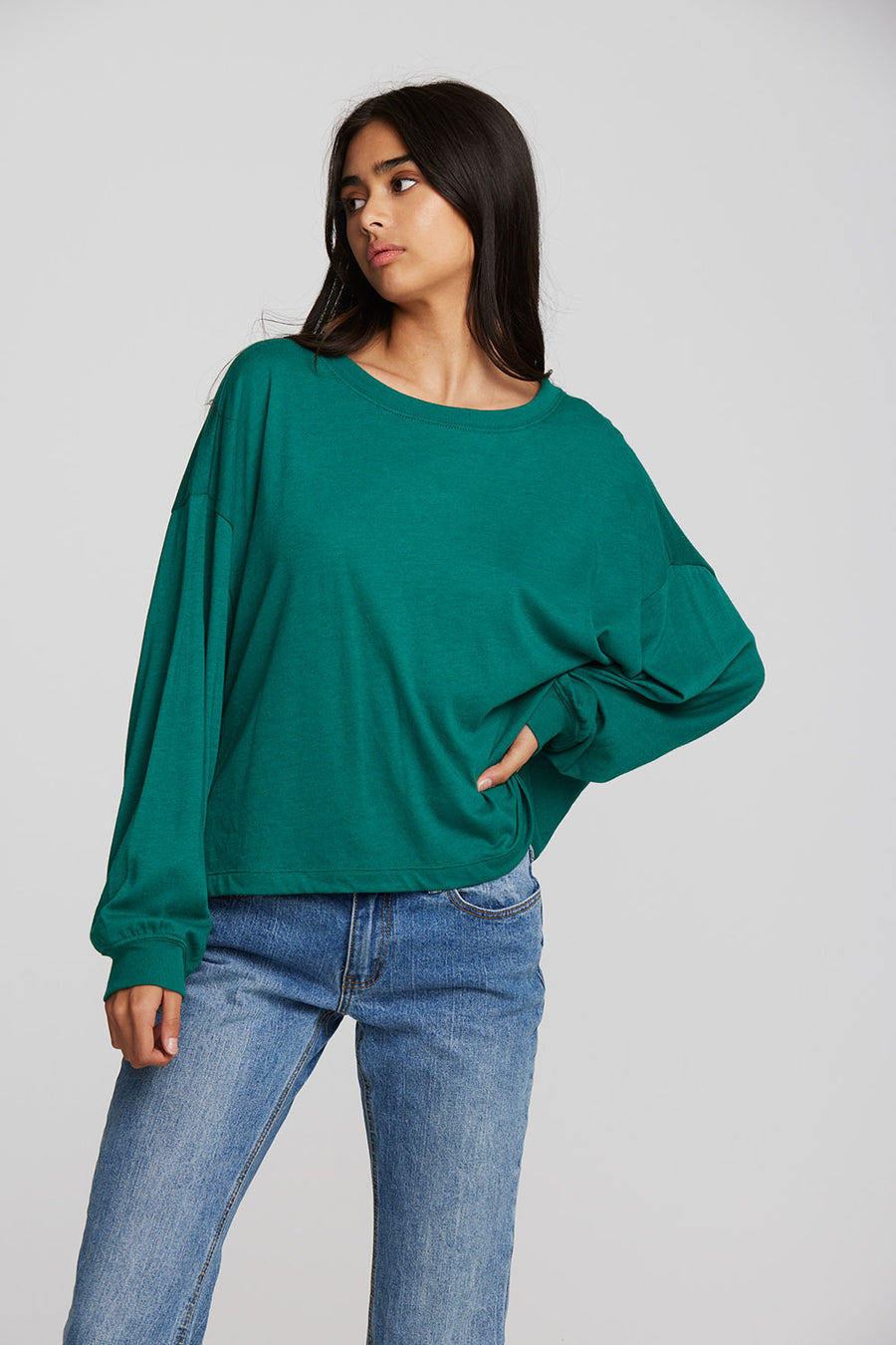 Bella Jersey Long Sleeve Tee Womens chaserbrand