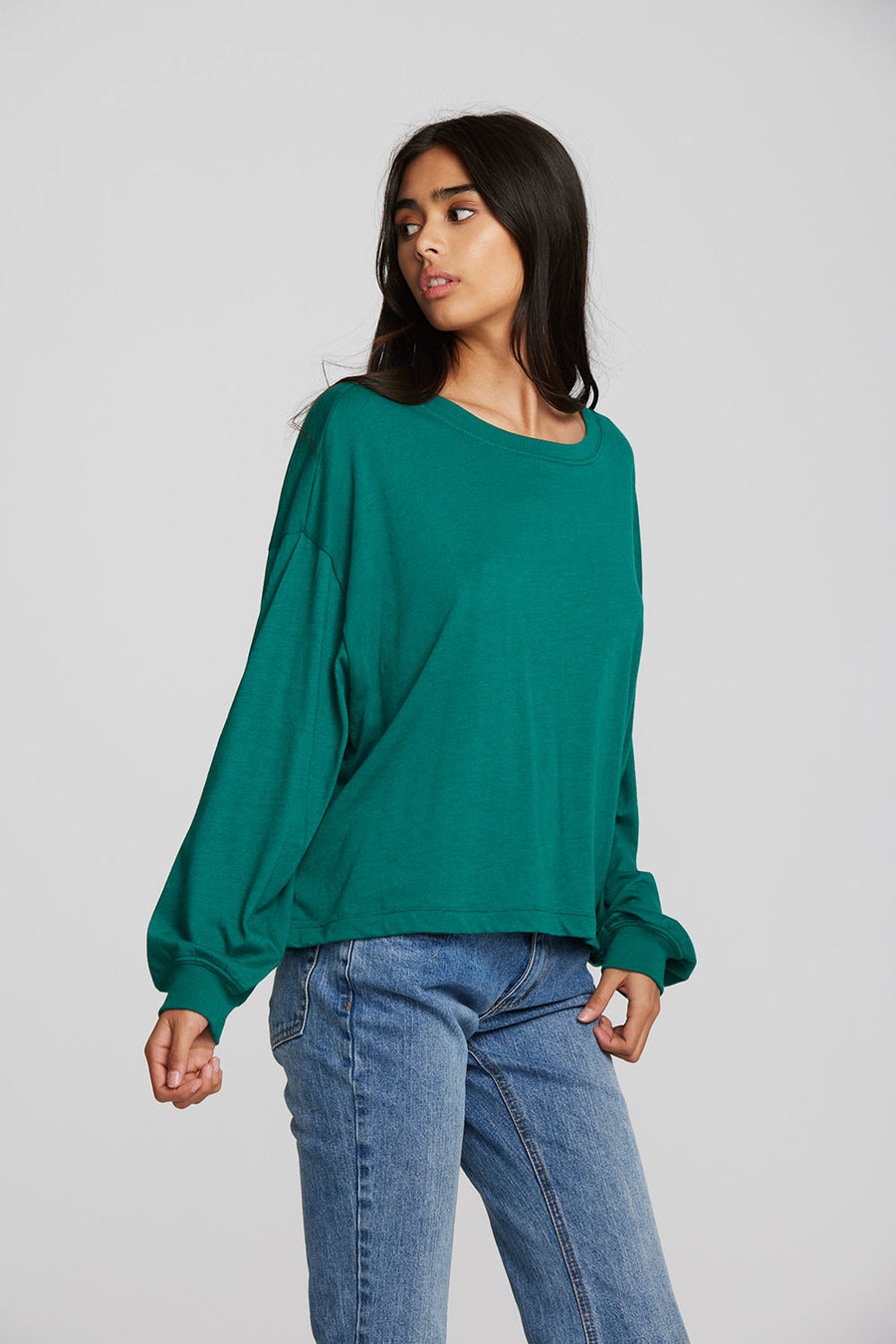 Bella Jersey Long Sleeve Tee Womens chaserbrand