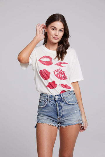 Make Love Tee WOMENS chaserbrand