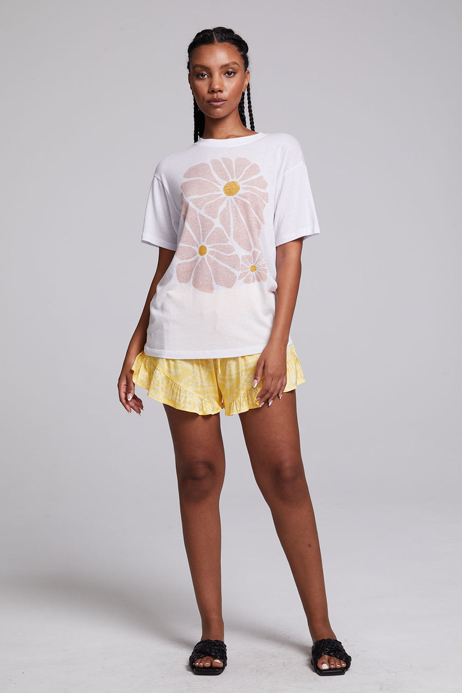 Retro Flowers Tee WOMENS chaserbrand