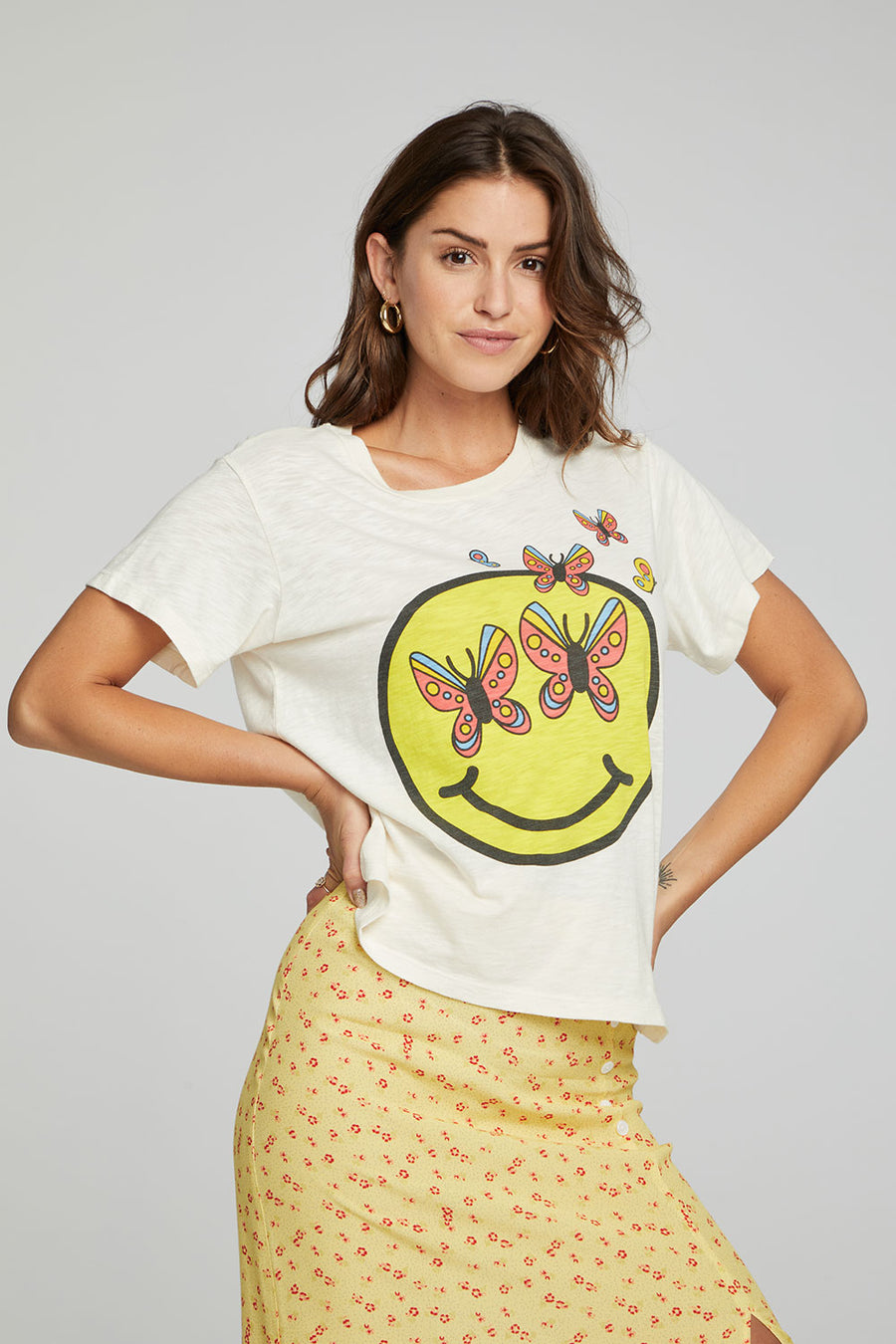 Smiley Butterflies WOMENS chaserbrand