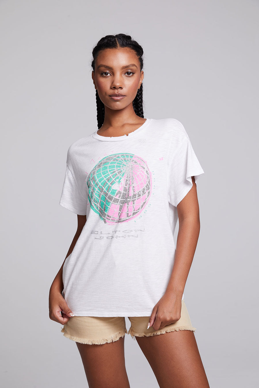 Elton John World Tour Crew Neck Tee WOMENS chaserbrand