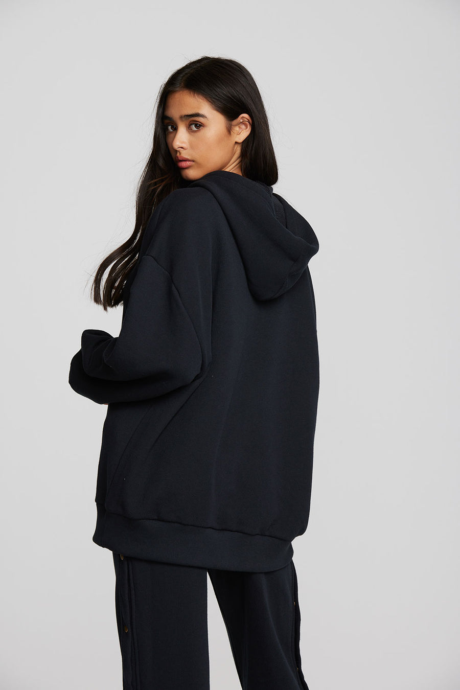 Zuma Cotton Terry Zip Up Hoodie Womens chaserbrand