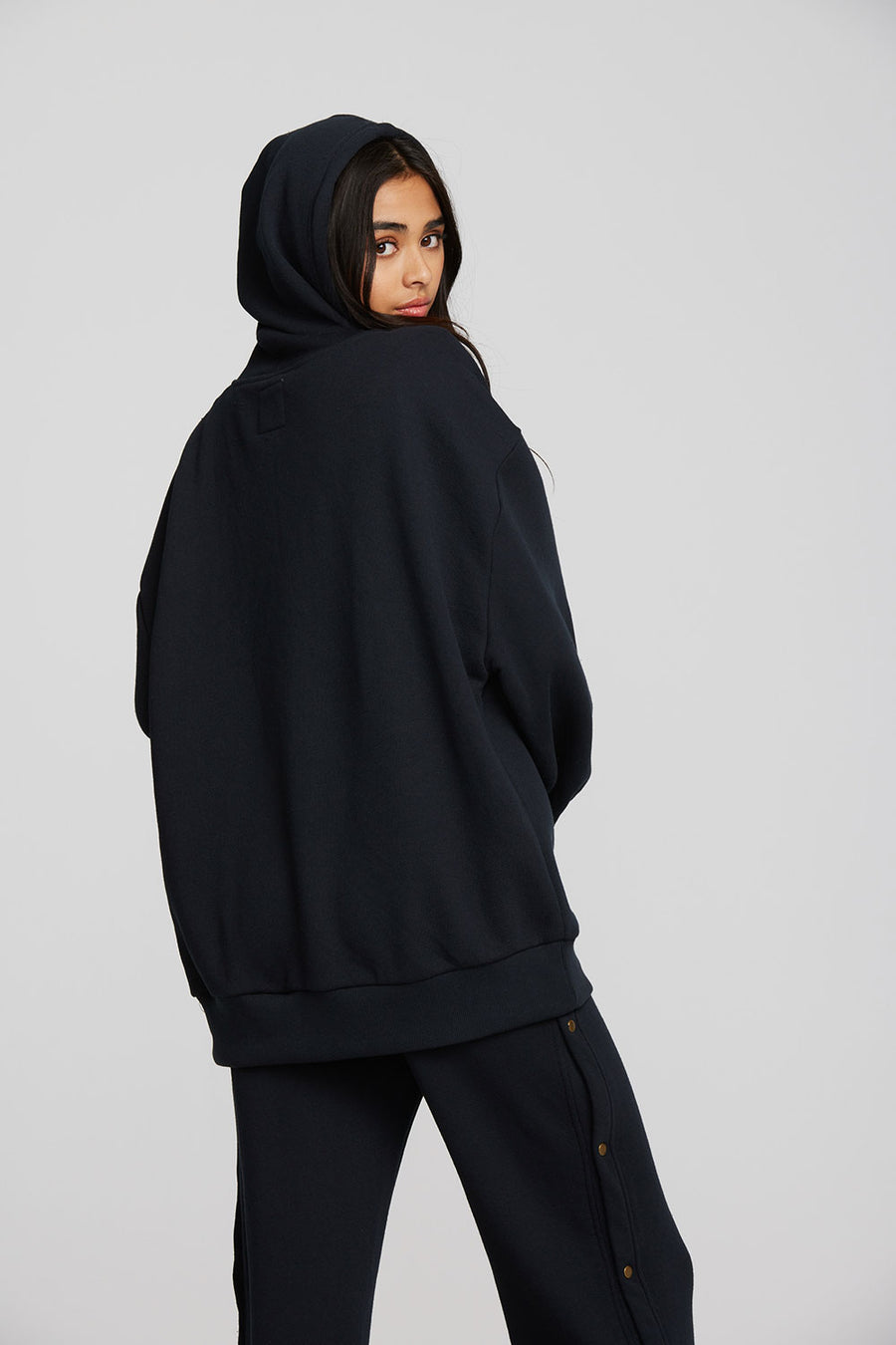 Zuma Cotton Terry Zip Up Hoodie Womens chaserbrand