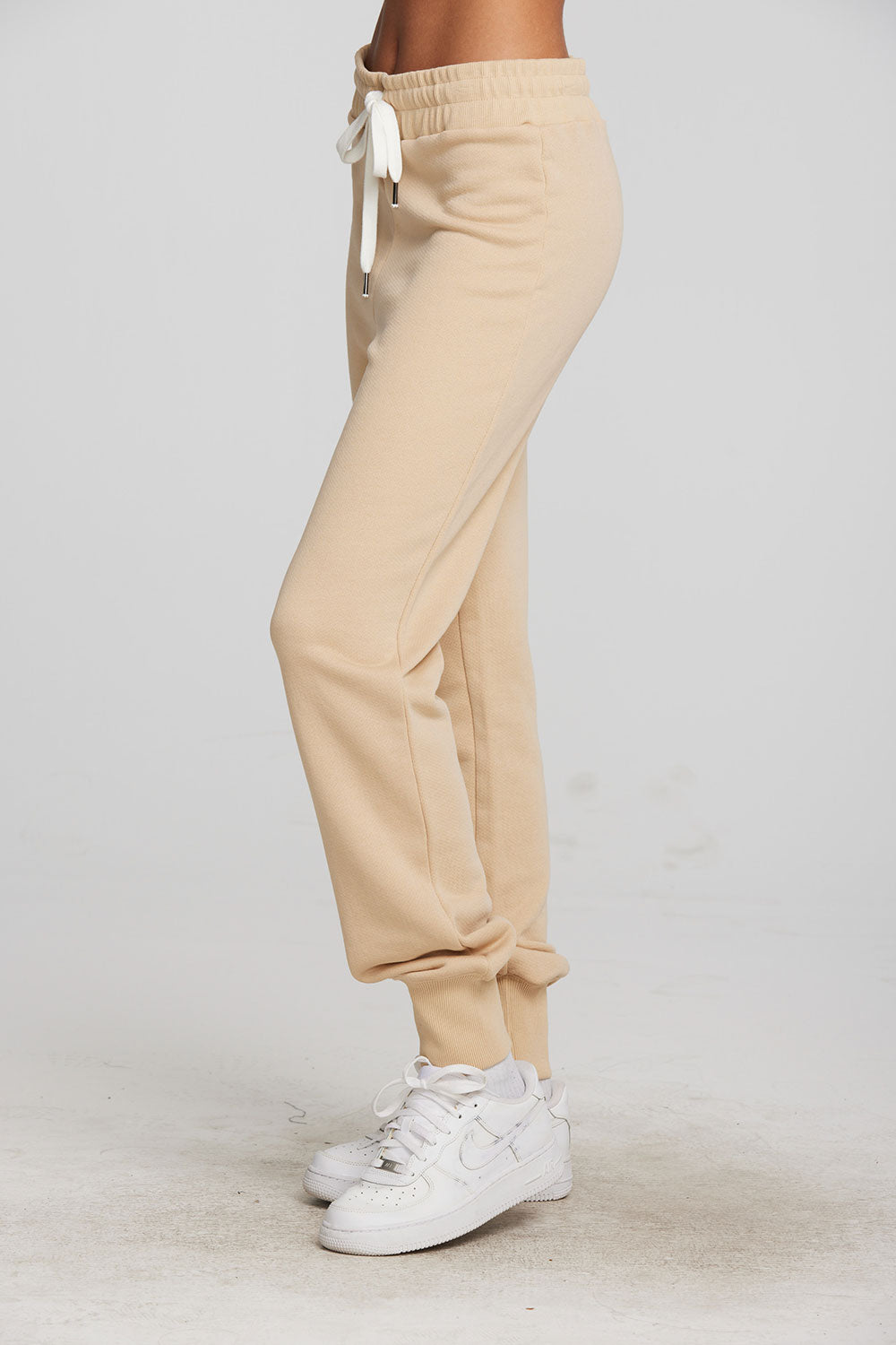 Zuma Cotton Terry Wide Leg Joggers with Button Side Seam – chaser