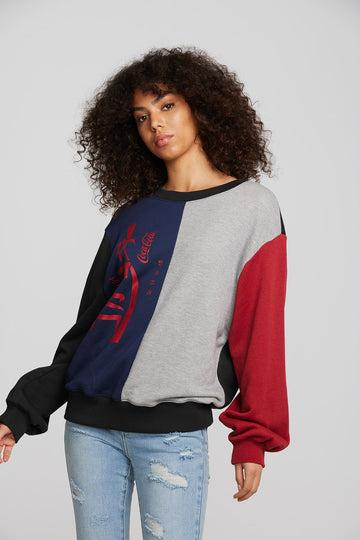 Coca Cola - Japanese Logo Color Block Womens chaserbrand