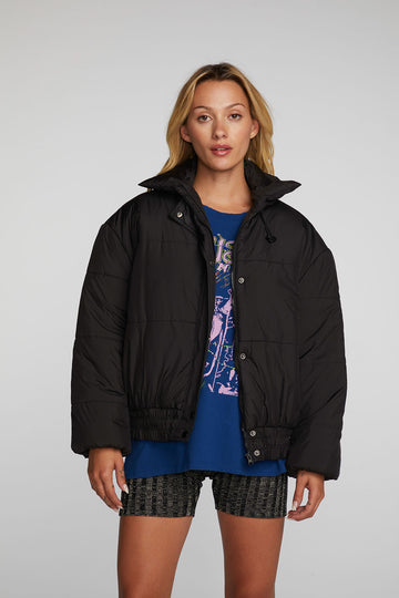 Quilted Puffer Jacket Womens chaserbrand