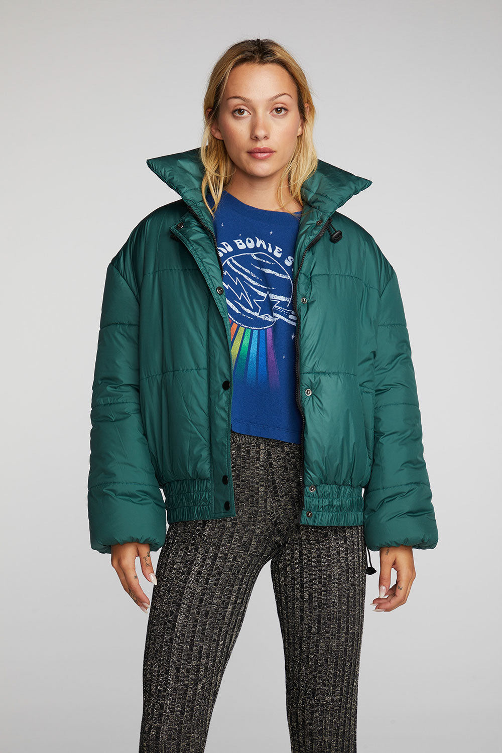 Quilted Puffer Jacket Womens chaserbrand