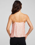 Bleeker Tank Top Embellished Check Womens chaserbrand