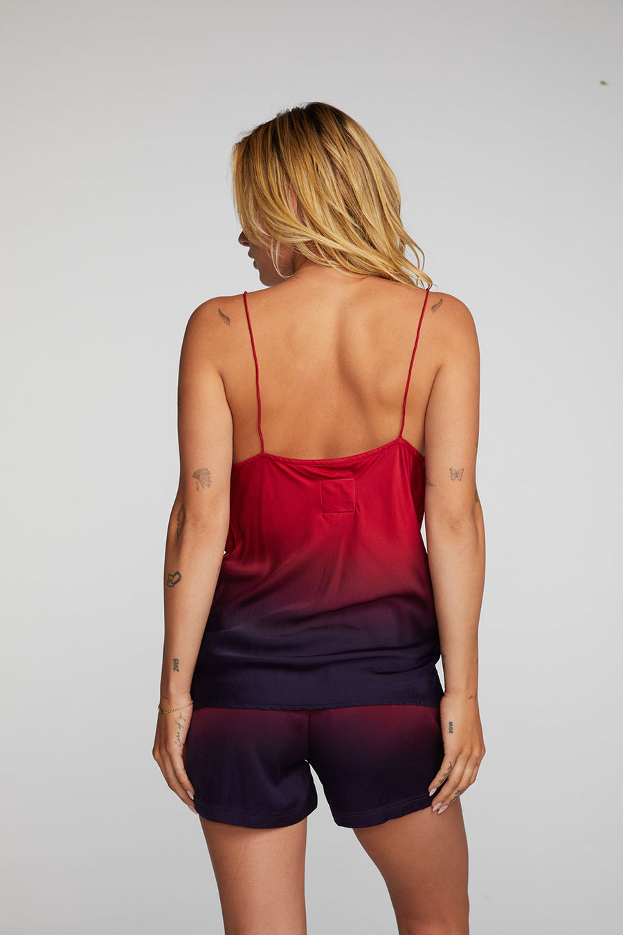Stretch Silky Woven Tank Top Womens chaserbrand