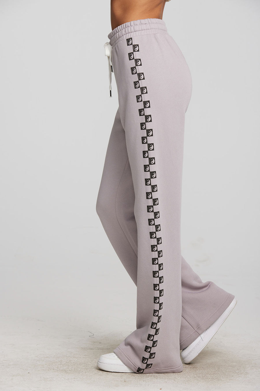 Checkered Yin Yang Hearts Womens chaserbrand