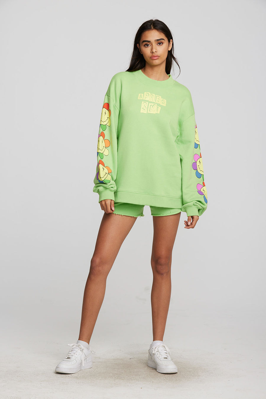 Smiley Daisy Shorts Womens chaserbrand