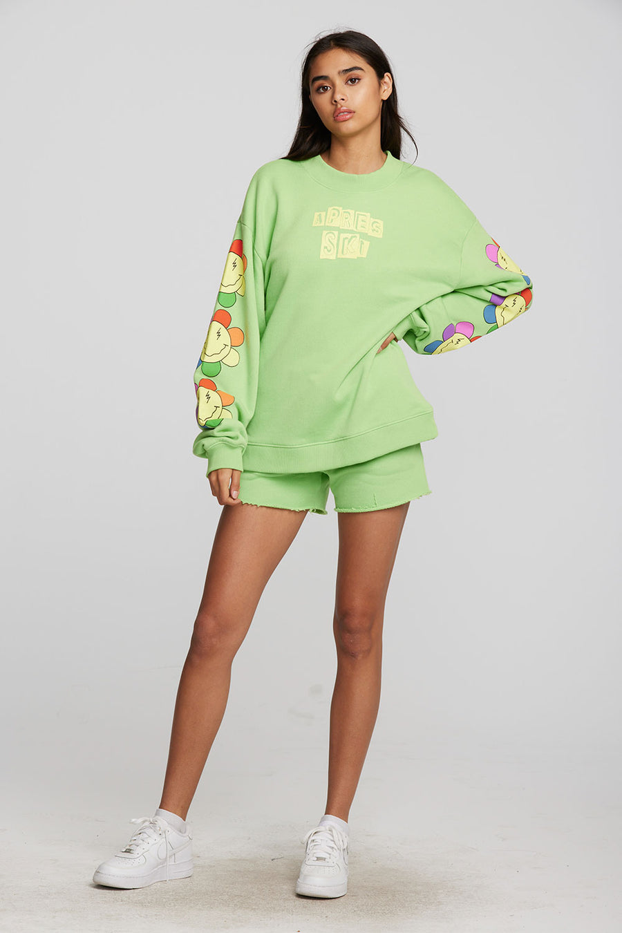 Smiley Daisy Shorts Womens chaserbrand