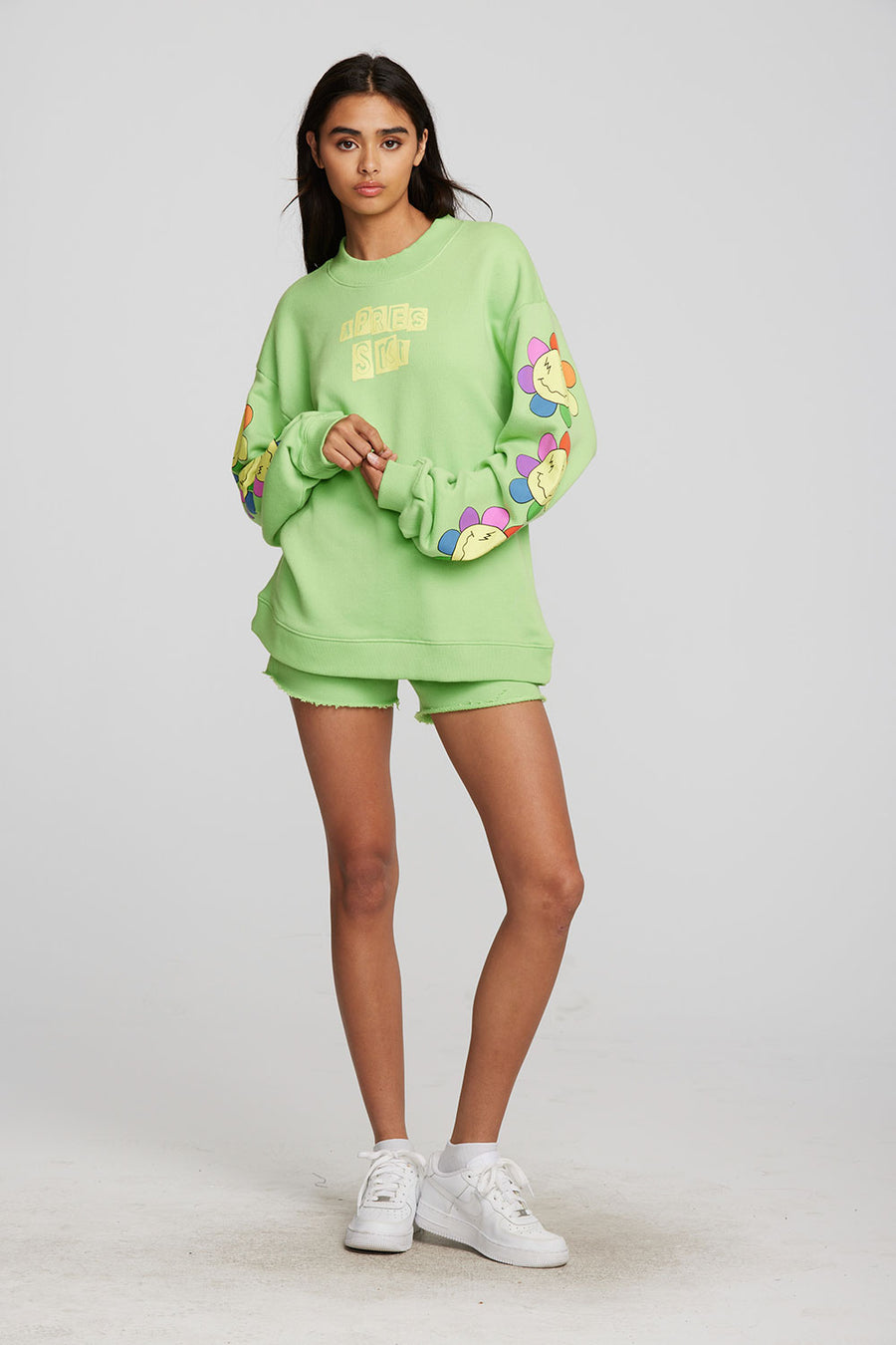 Smiley Daisy Shorts Womens chaserbrand