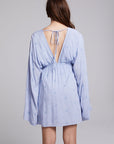 Waverly Faded Denim Blue Mini Dress WOMENS chaserbrand