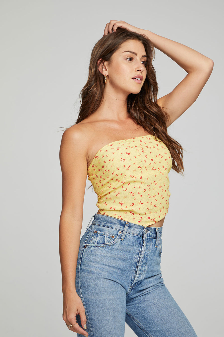 Pier Crop Top - Anise Flower WOMENS chaserbrand