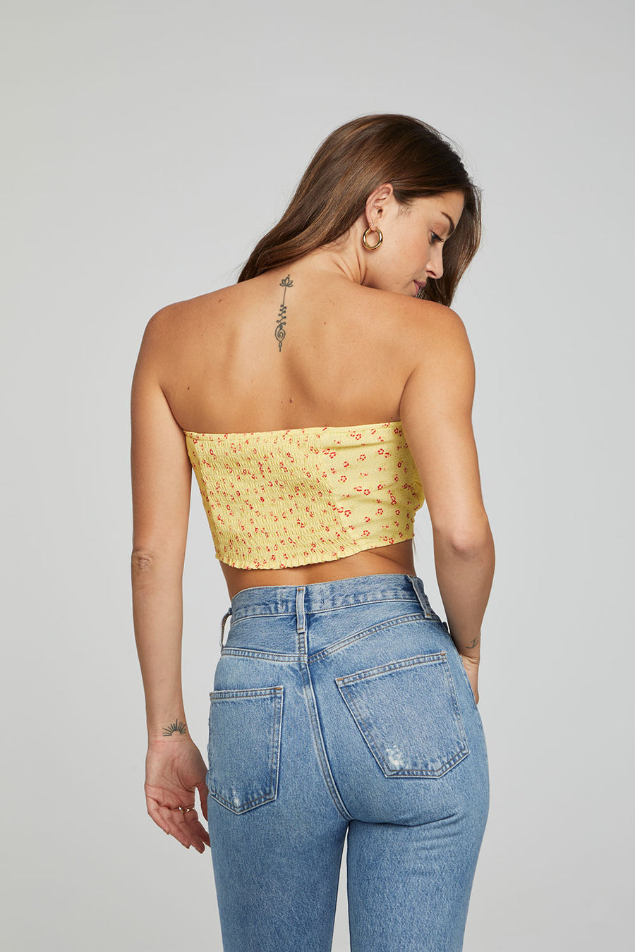 Pier Crop Top - Anise Flower WOMENS chaserbrand