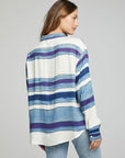 Saville Button Down - Pacific Stripe WOMENS chaserbrand