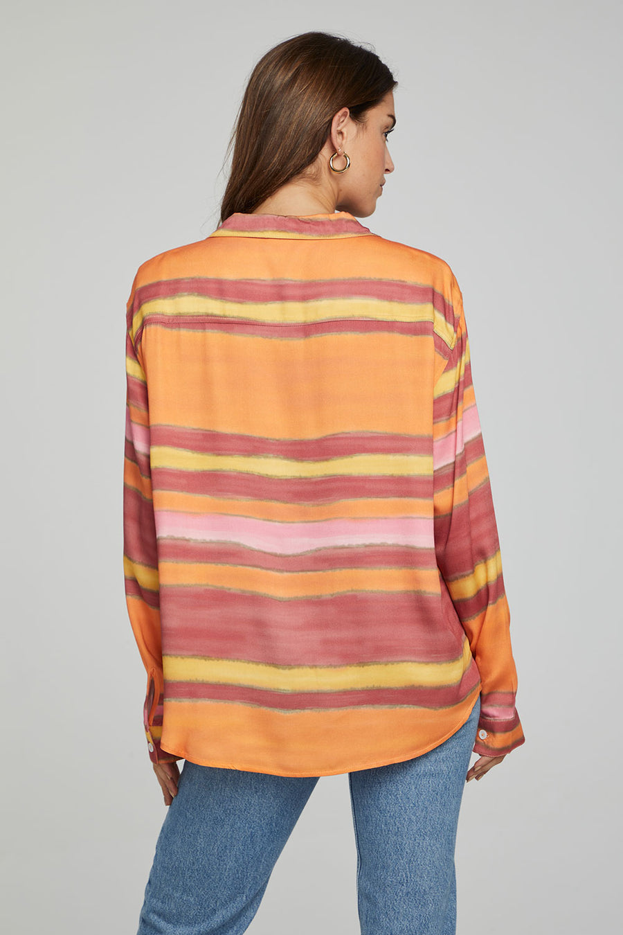 Saville Button Down - Sunset Stripe WOMENS chaserbrand