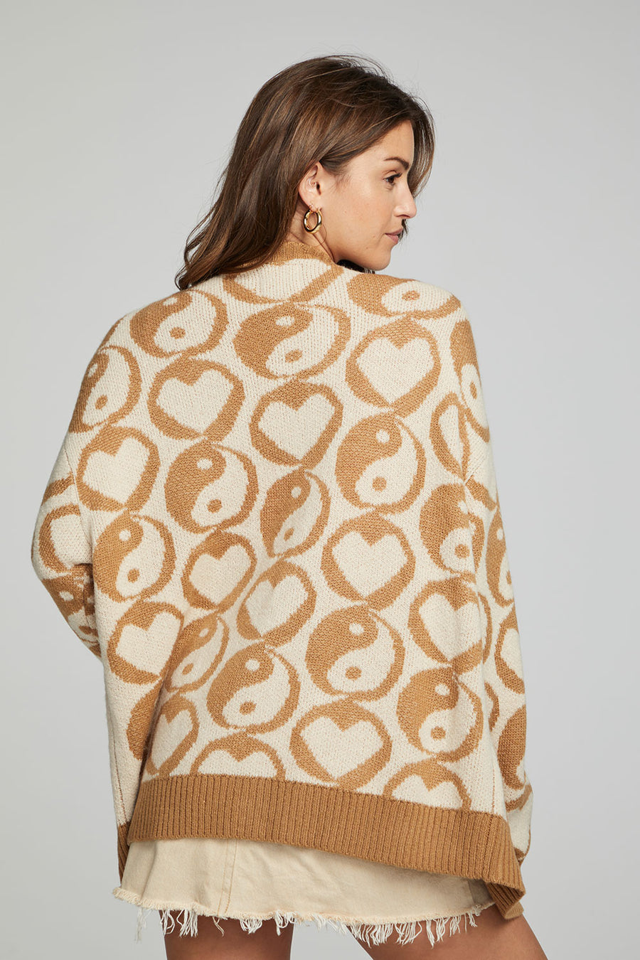 Vibe Cardigan - Latte WOMENS chaserbrand